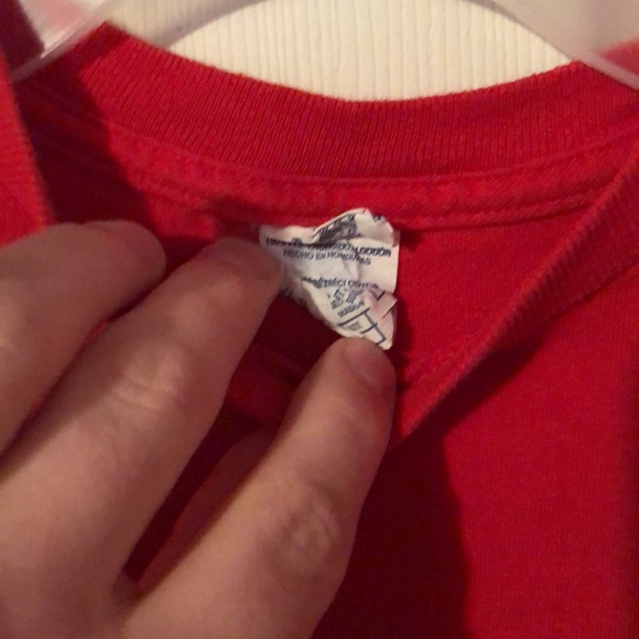 Georgia Bulldogs Logo Good Bad & Ugly Red T-Shirt Boys Large L - Picture 3 of 12